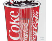 Coca Cola. fanta.sprite lupų balzamai