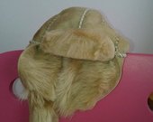 Naturalaus kailio kepure