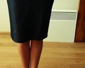 Pilkas klasikinis sijonas 