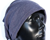 Nauja pilka su violetiniu atspalviu beanie kepurė