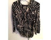 Striped - zebra blouse / dryžuoti marškinėliai