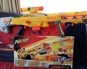 Šautuvas žaislinis  su kulkom  NERF LONGSHOT c5-6