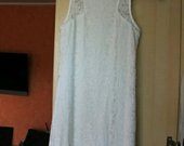 Sinsay balta suknelė be rankovių