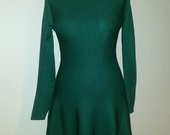 Žalia puošni suknelė