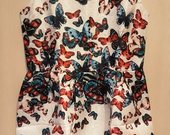 Nauja suknelė su drugeliais