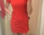 ZARA raudona suknelė