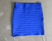 Mėlynas mini sijonas