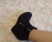 Nauji juodi platforminiai batai