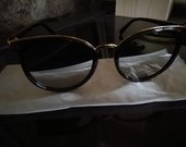 Nauji juodi veidrodiniai akiniai