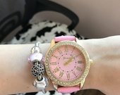 Naujas rožinis laikrodukas