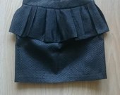 Naujas Bik Bok juodas peplum sijonas
