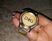 Akcija.. D&G auksinis prabangus laikrodis