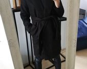 Missguided juodas paltas