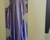 Progine violetinė suknelė