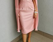 Rožinė suknelė 