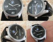 BMW laikrodis su juoda odine apyranke