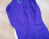 Ryški violetinė suknelė