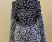Įspūdingas megztinis su merinosų vilna