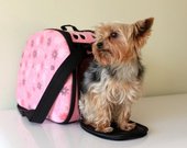 kelioninis krepšys šuniukui
