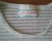 Le Sabba collection naujas baltas triko