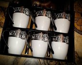 Versace sidabriniai puodeliai