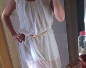 balta vasariška suknelė