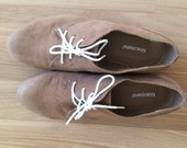 zomšiniai rudi batai