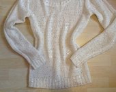 Baltas megztinis Dydis S 