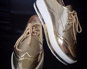 Auksiniai batai platformos zara stiliaus
