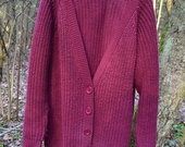 Rožinis madingas megztinis