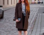 Klasikinis rudas ESPRIT paltas
