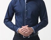 vyriški marškiniai, M, slim-fit