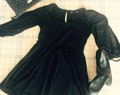 juoda , trumpa suknele