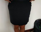 Nuostabus mini juodas sijonas