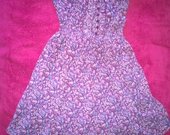 Vaasrinė violetinė suknelė