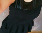 Peplum nauja juoda suknele