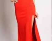 Raudona, seksuali, nepakartojama suknelė „Laima“