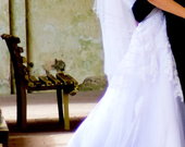 Vestuvinė suknelė su šleifu