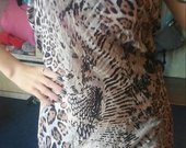 Pilko leopardo suknelė