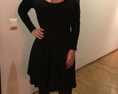Zara juoda trikotažinė suknelė