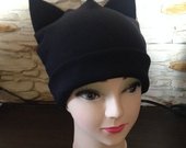 Trikotažinė ,,Katės" kepurė