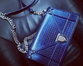 Dior  mėlynas rankinukas