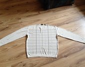 Šviesus margas megztinis
