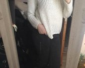 Šiltas, baltas megztinis