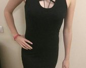 Elegantiška juoda suknelė