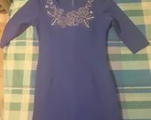 Rojal blue suknelė
