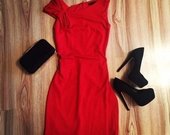 Raudona Mango suknelė