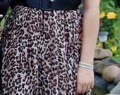 Leopardo raštų suknelė