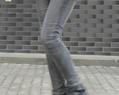 Pilko džinso imitacijos leggings