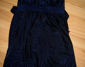 Suknelė juoda su mėlynu atspalviu